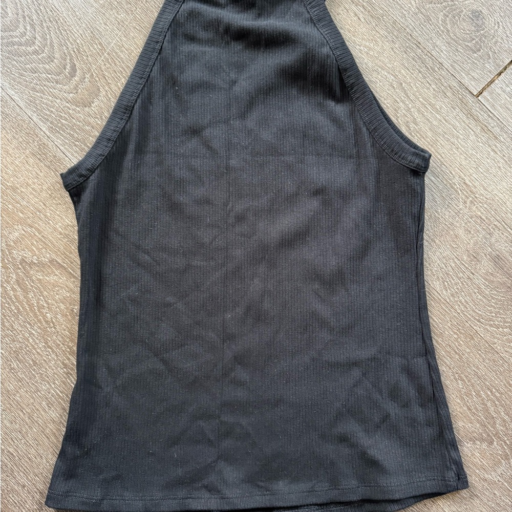 H&M Black Ribbed Tank Top - Picture 3 of 3